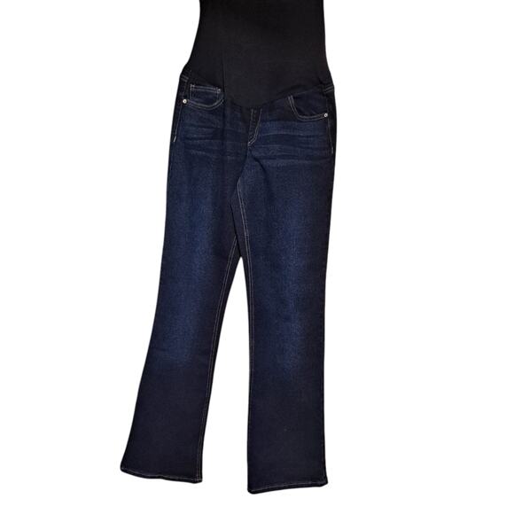 SAVI PARKER Womens Maternity Jeans Over The Belly See Size Chart M 27" Inseam - Picture 10 of 10